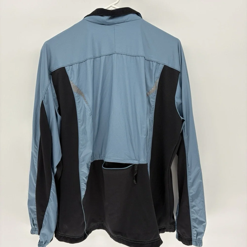 Vintage Nike Blue  Windbreaker Full Zip Jacket Ventilation Womens XL 16-18
